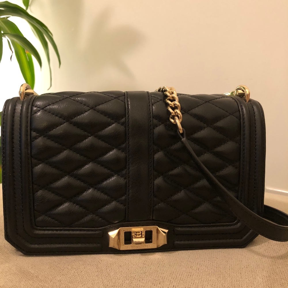 Rebecca Minkoff Love quilted crossbody
